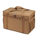 46l tactical camping storage bag in coyote brown for outdoor gear and trunk organization